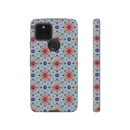 Tough Cases, Sagittarius, Zodiac v3, Flower Pattern