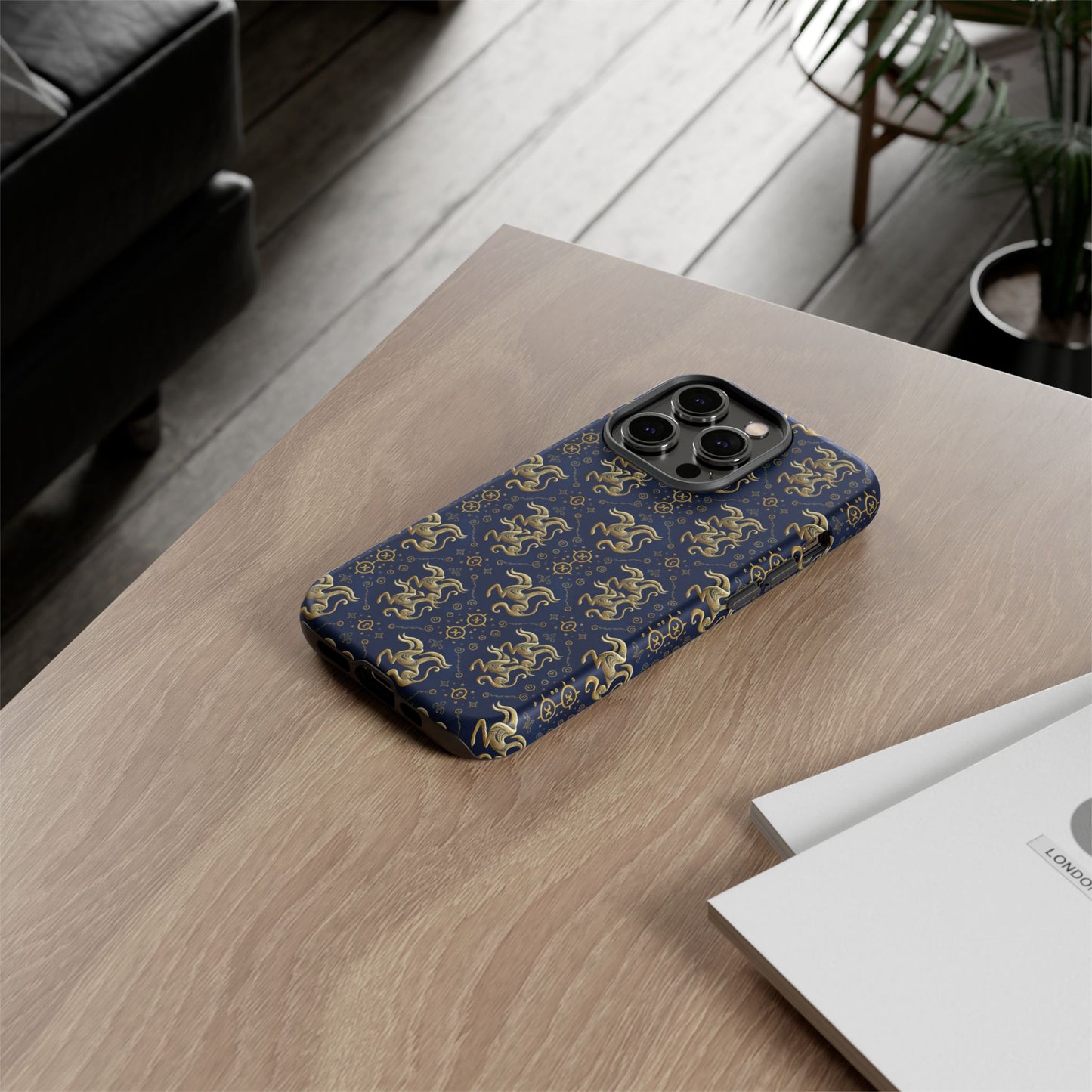 Tough Cases, Aquarius, Zodiac v2, Metal Pattern