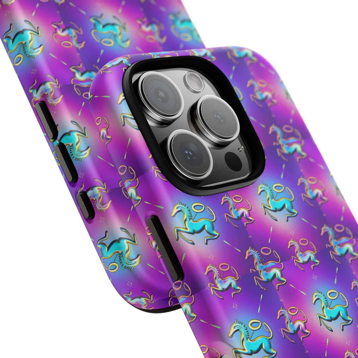 Tough Cases, Aquarius, Zodiac, Metal Pattern