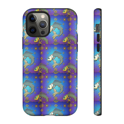 Tough Cases, Pisces, Zodiac v2, Metal Pattern