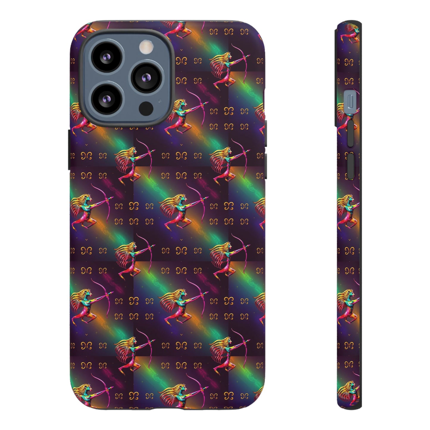 Tough Cases, Sagittarius, Zodiac v1, Metal Pattern