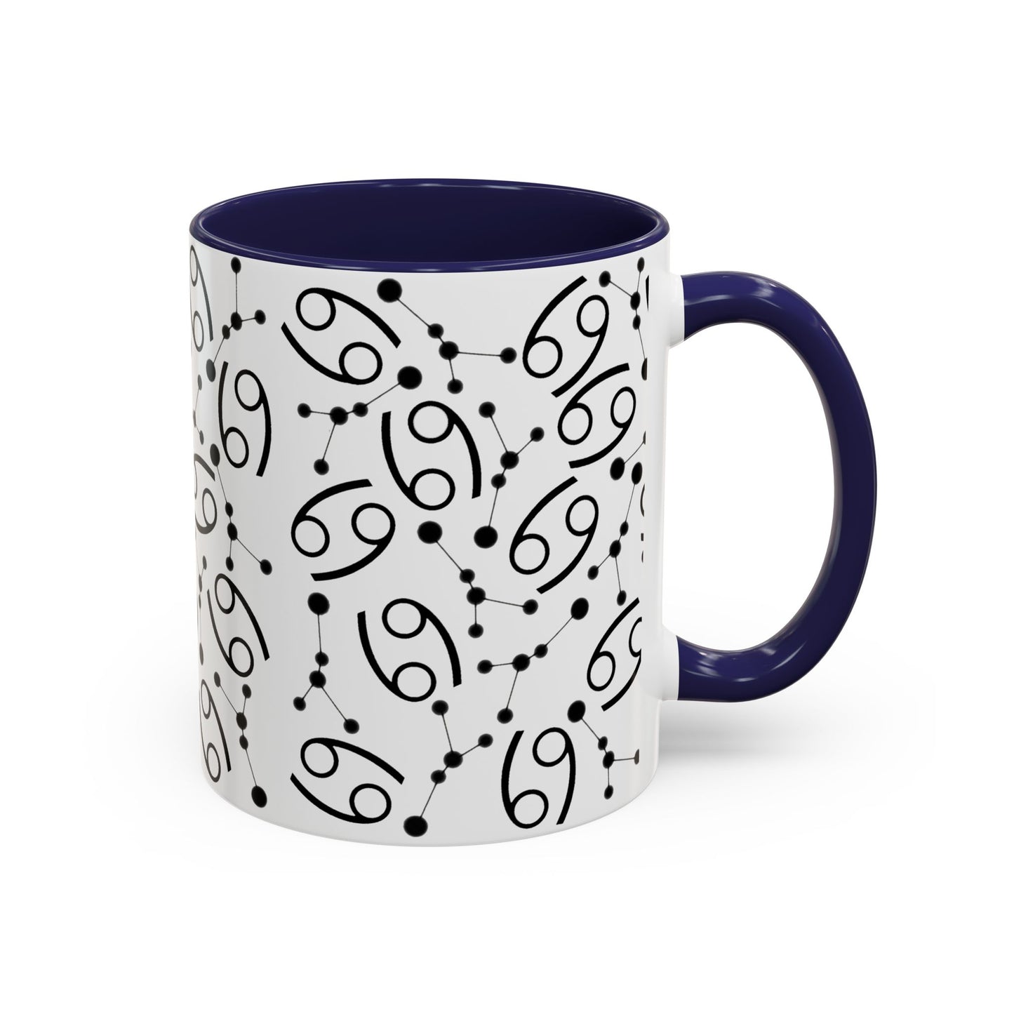Accent Coffee Mug with the Cancer sign (11, 15oz)