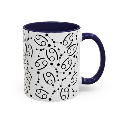 Accent Coffee Mug with the Cancer sign (11, 15oz)