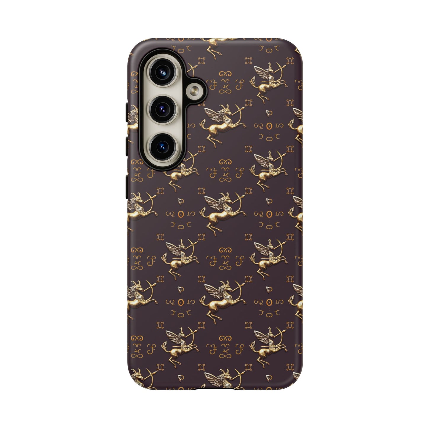 Tough Cases, Sagittarius, Zodiac v3, Metal Pattern