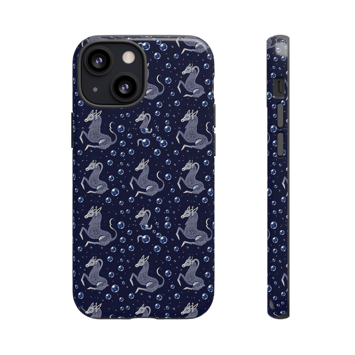 Tough Cases, Capricorn, Zodiac v2, Bubble Pattern