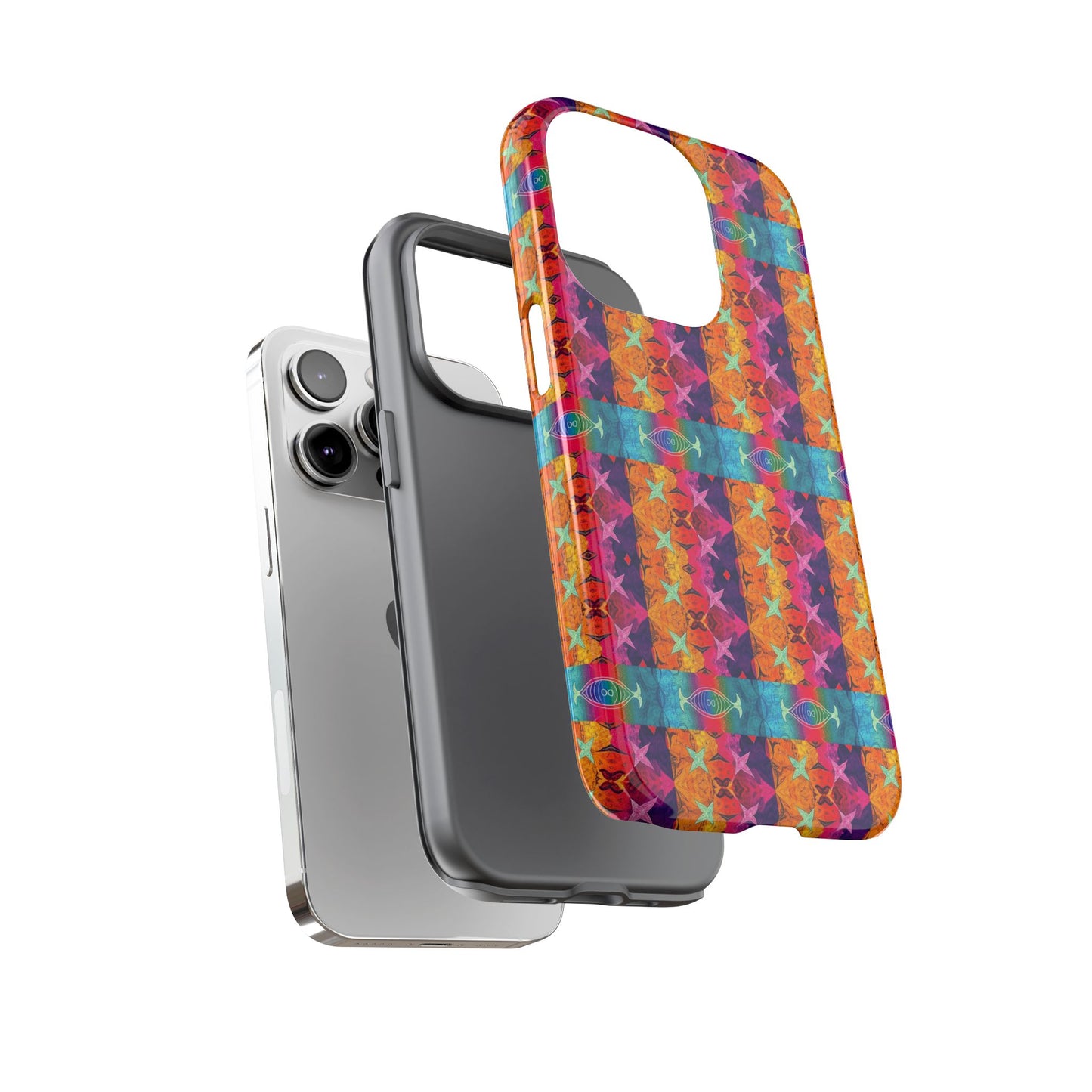 Tough Cases, Pisces, Zodiac v1, Shape Pattern