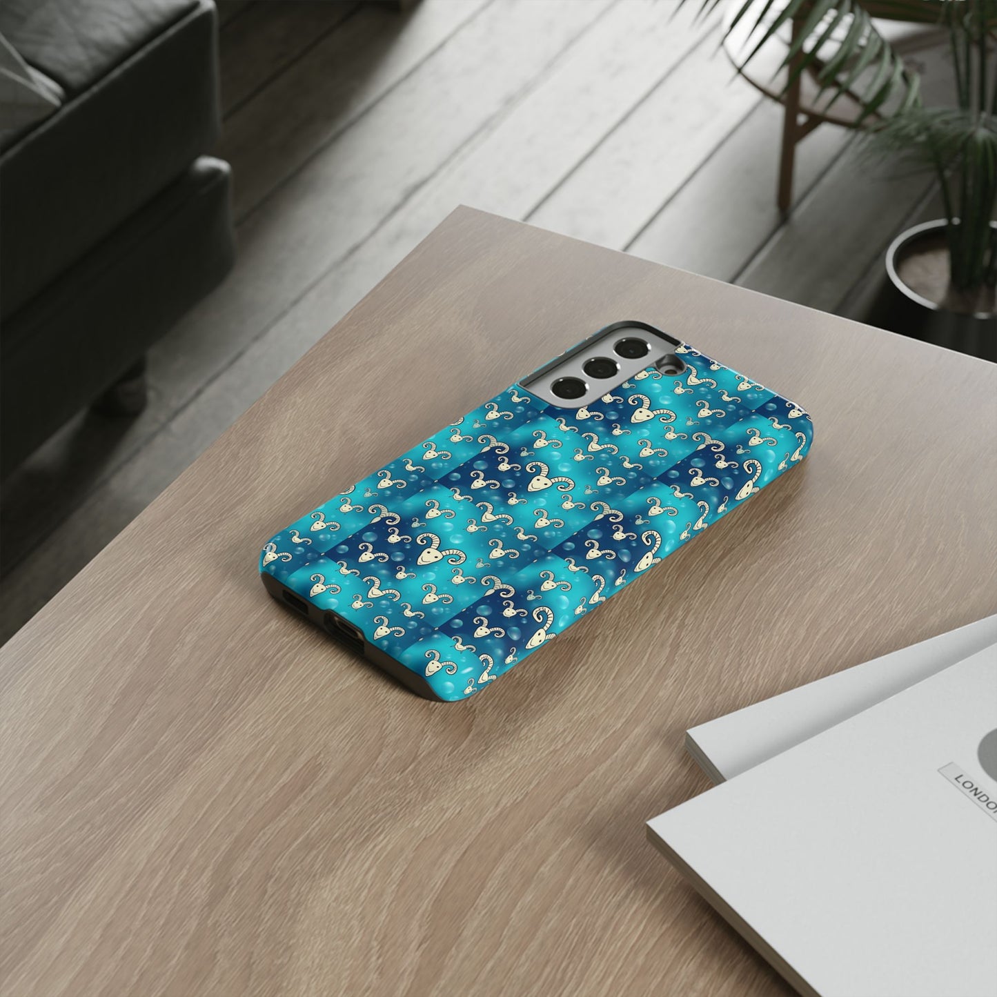 Tough Cases, Aries, Zodiac v1, Bubble Pattern