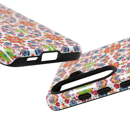 Tough Cases, Libra, Zodiac v1, Flower Pattern