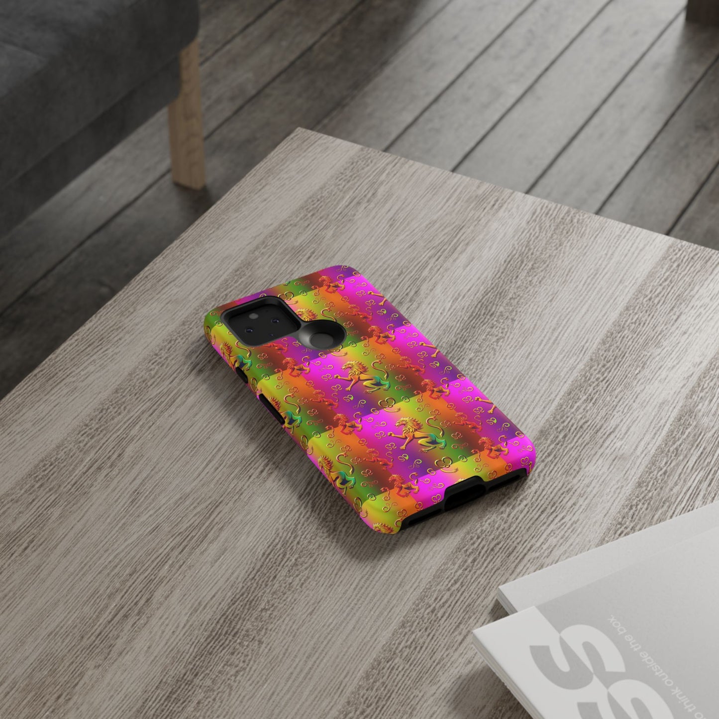Tough Cases, Leo, Zodiac v1, Metal Pattern