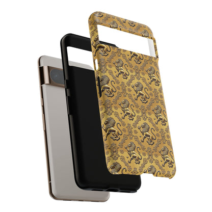 Tough Cases, Leo, Zodiac, Metal Pattern