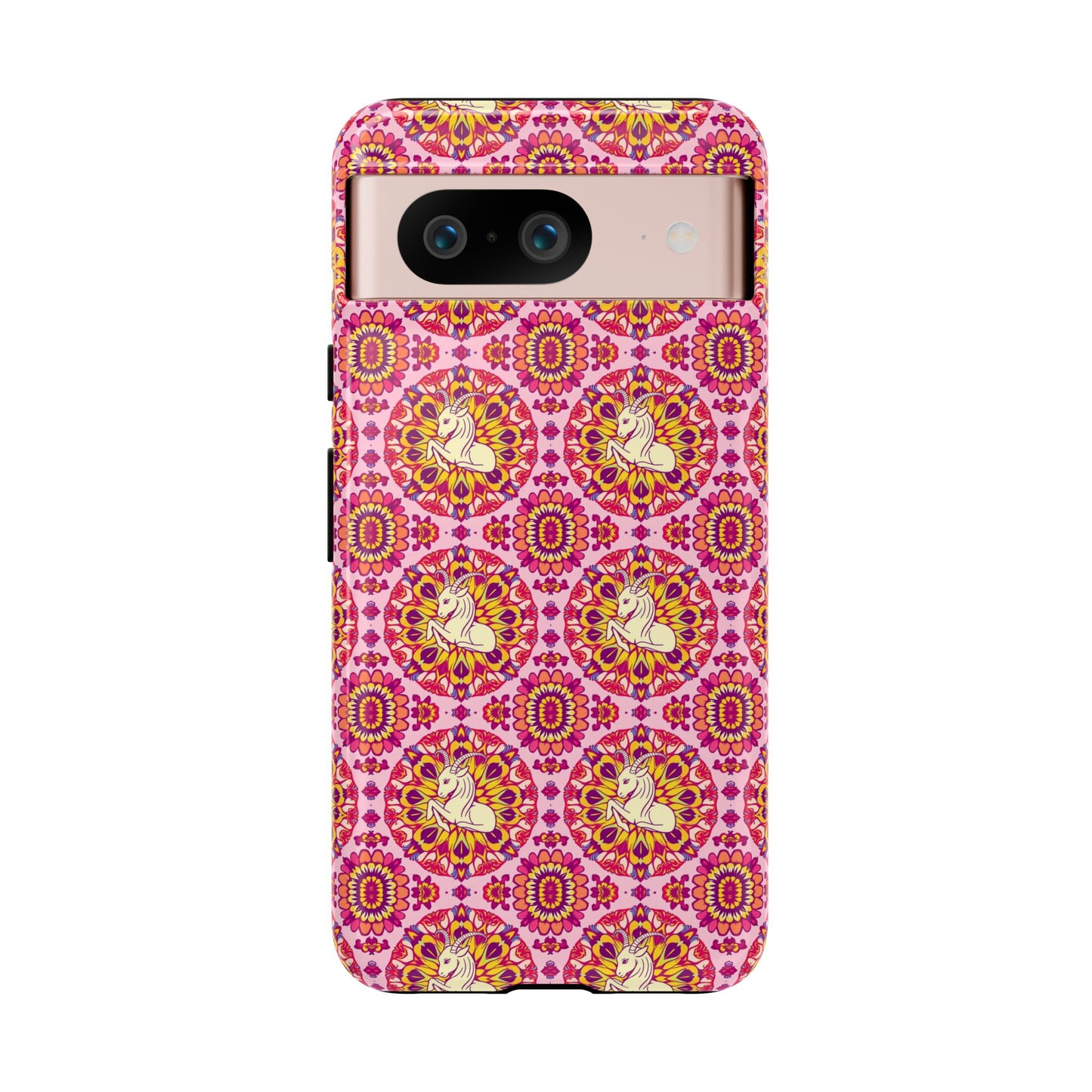 Tough Cases, Capricorn, Zodiac v4, Flower Pattern