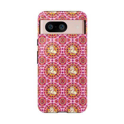 Tough Cases, Capricorn, Zodiac v4, Flower Pattern