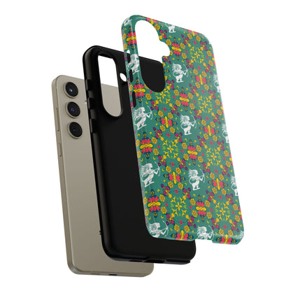 Tough Cases, Sagittarius, Zodiac, Flower Pattern