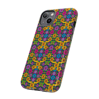 Tough Cases, Gemini, Zodiac v3, Flower Pattern
