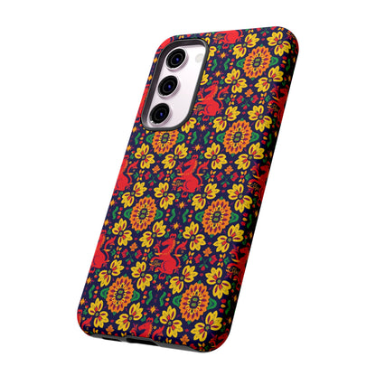 Tough Cases, Virgo, Zodiac v2, Flower Pattern
