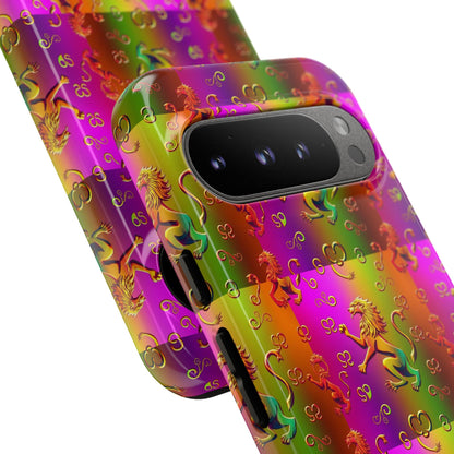 Tough Cases, Leo, Zodiac v1, Metal Pattern