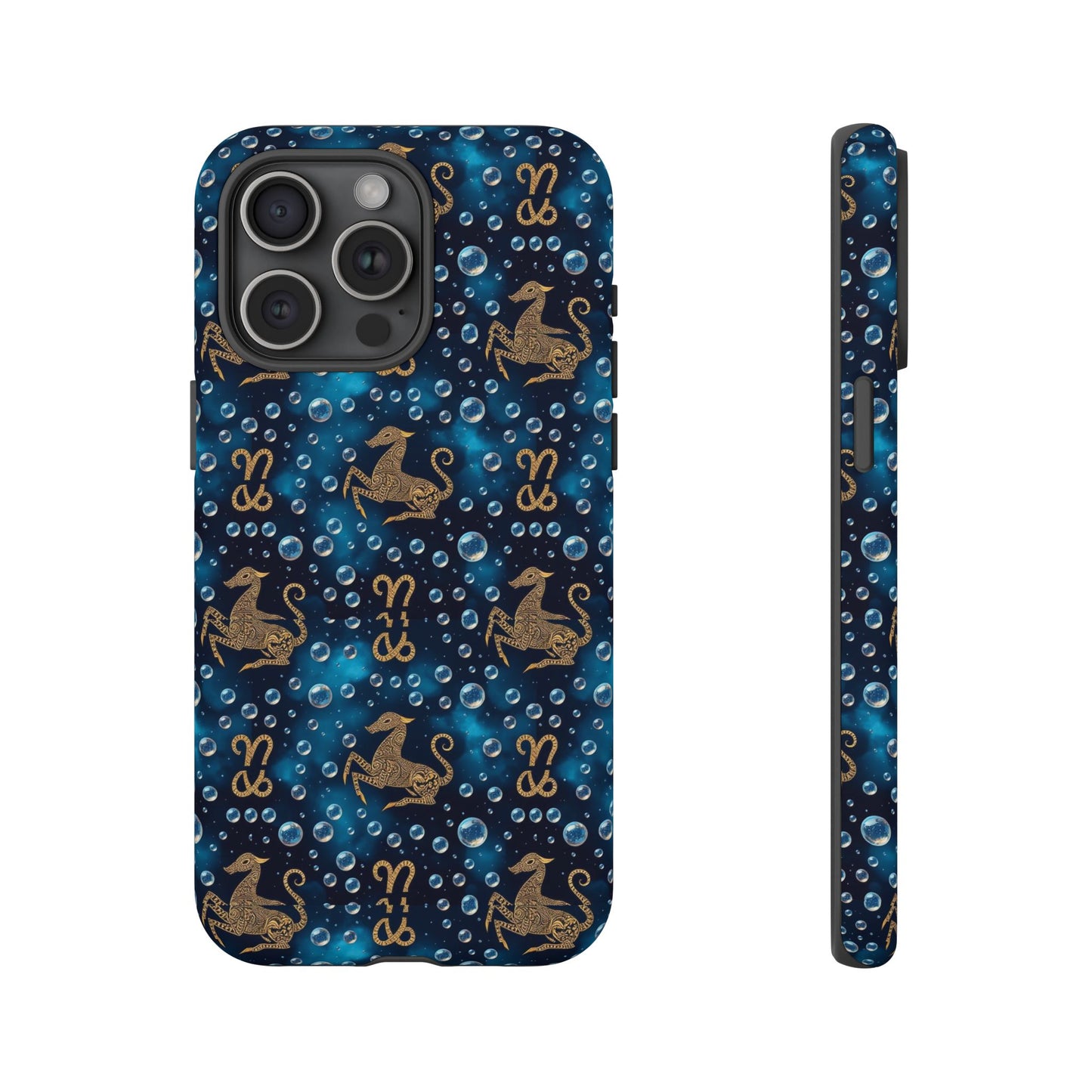 Tough Cases, Capricorn, Zodiac, Bubble Pattern