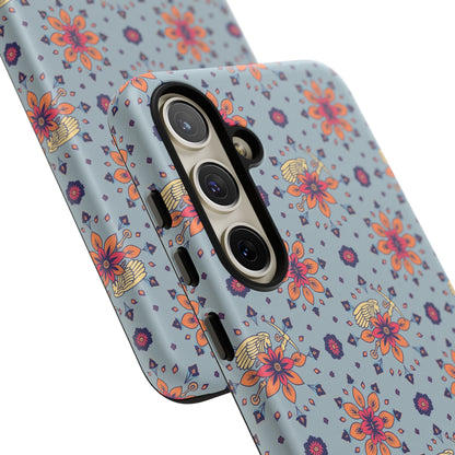 Tough Cases, Sagittarius, Zodiac v3, Flower Pattern