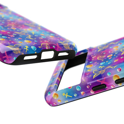 Tough Cases, Sagittarius, Zodiac v3, Bubble Pattern