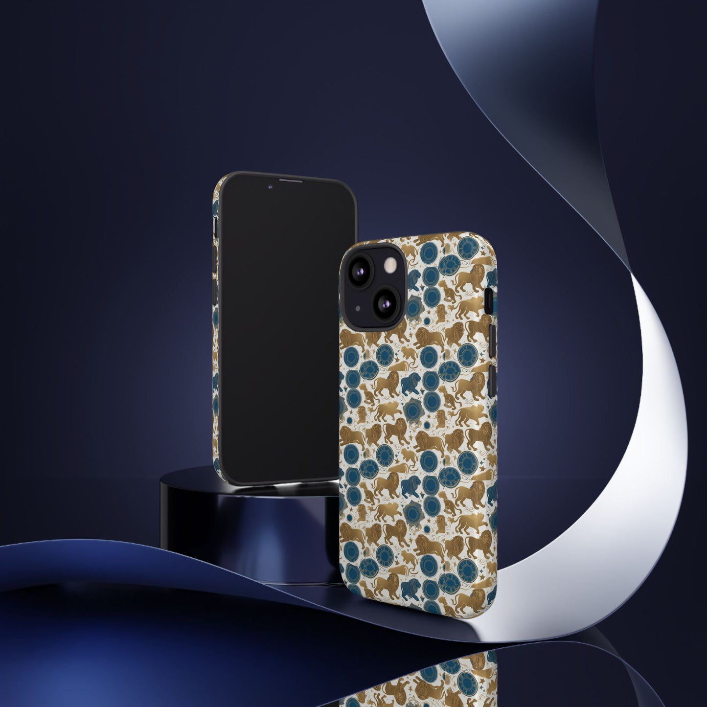 Tough Cases, Leo, Zodiac v2, Metal Pattern