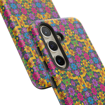 Tough Cases, Gemini, Zodiac v3, Flower Pattern