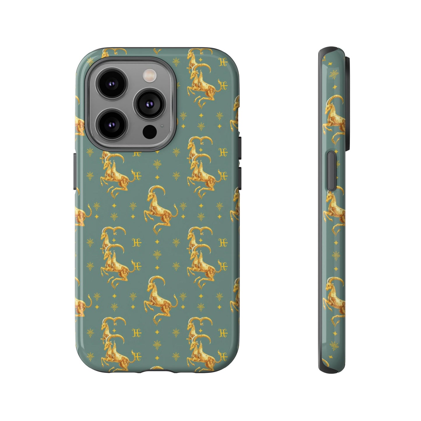 Tough Cases, Capricorn, Zodiac v1, Metal Pattern
