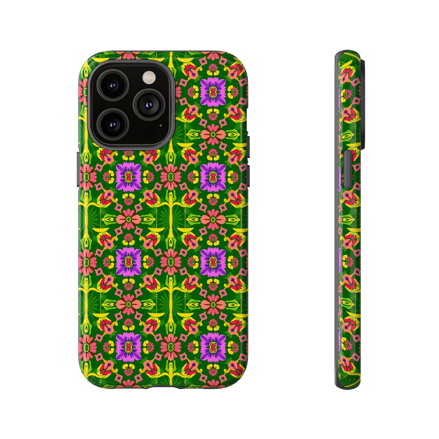 Tough Cases, Libra, Zodiac, Flower Pattern