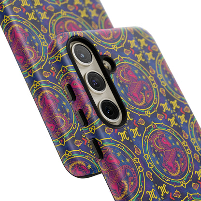 Tough Cases, Capricorn, Zodiac, Metal Pattern