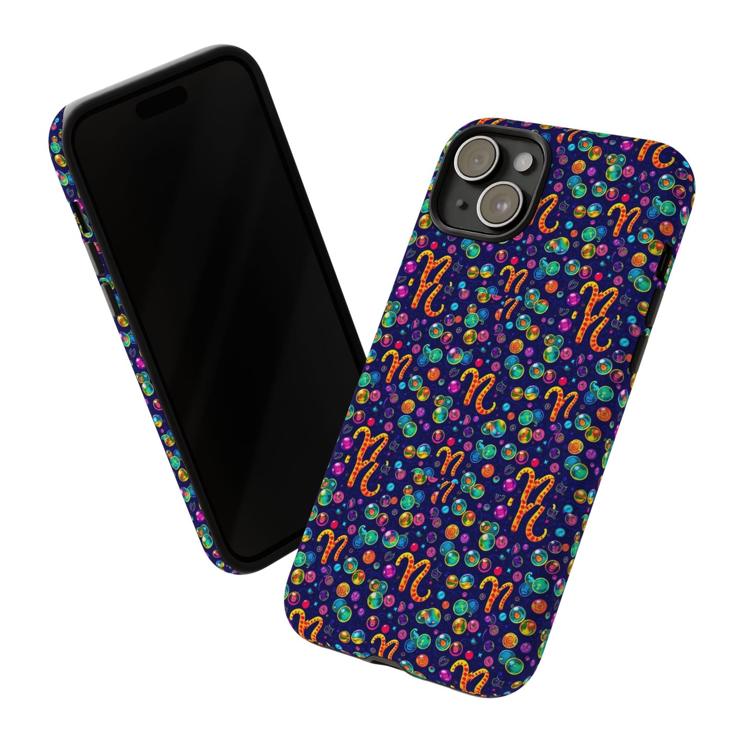 Tough Cases, Aquarius, Zodiac, Bubble Pattern