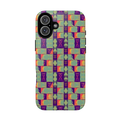 Tough Cases, Aquarius, Zodiac v2, Shape Pattern