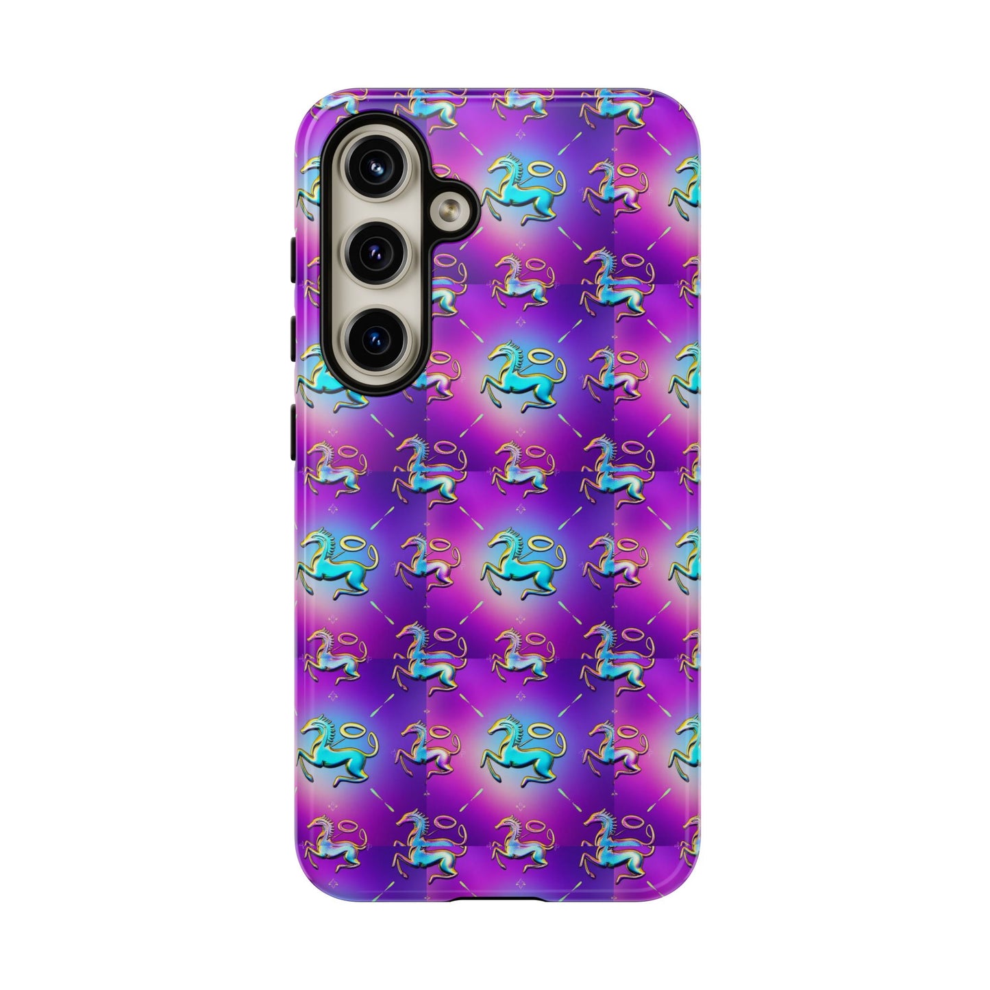 Tough Cases, Aquarius, Zodiac, Metal Pattern