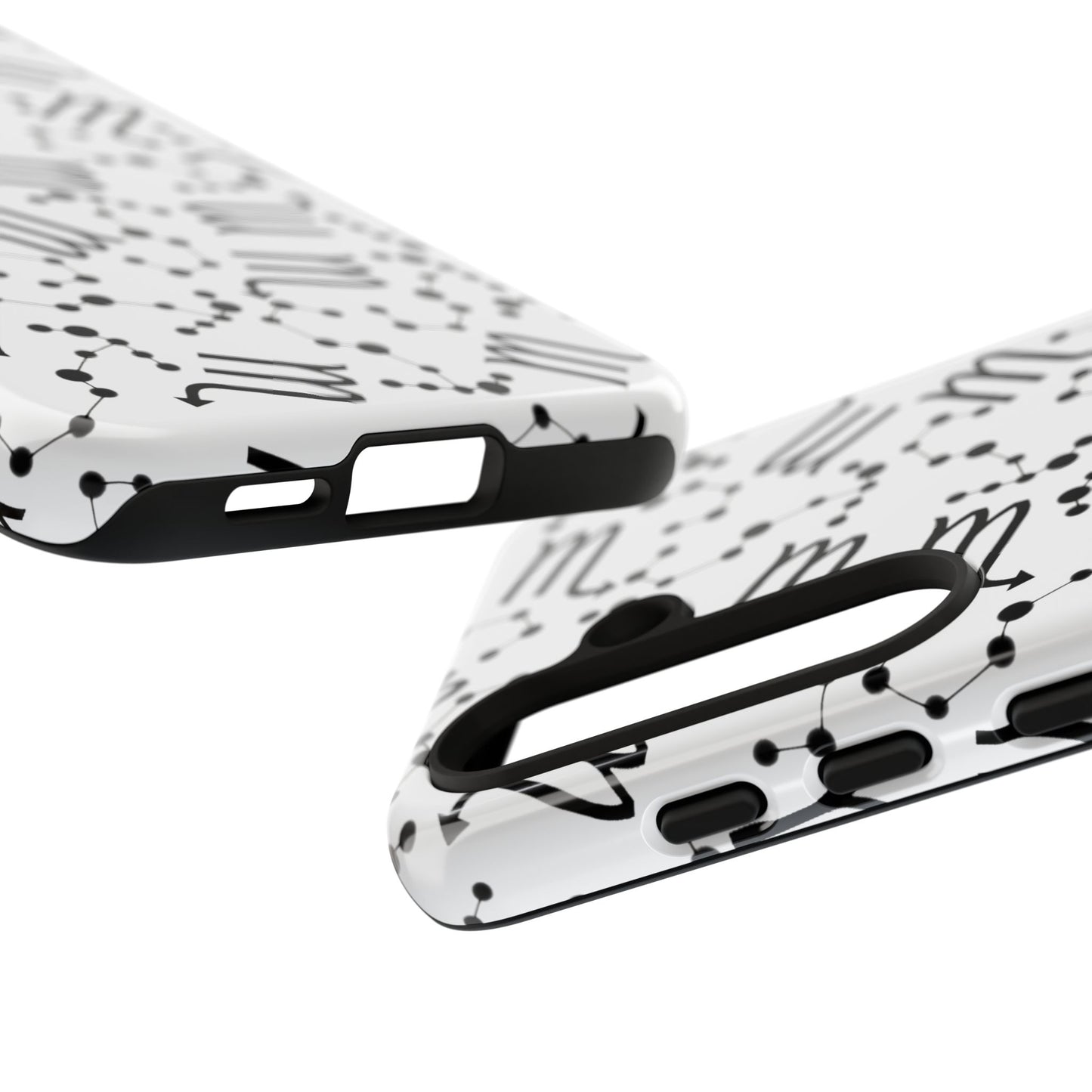 Tough Cases with the Scorpio Zodiac sign for iPhone, Samsung Galaxy, and Google Pixel devices