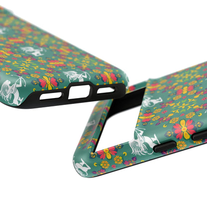 Tough Cases, Sagittarius, Zodiac, Flower Pattern