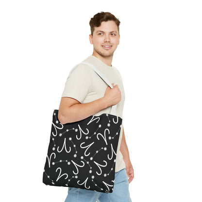 Tote Bag Aries Zodiac sign AOP