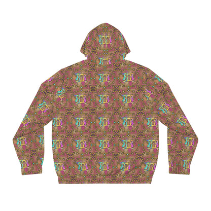 Full-Zip Hoodie (AOP), Gemini, Zodiac, Pattern