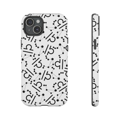 Tough Cases with the Libra Zodiac sign for iPhone, Samsung Galaxy, and Google Pixel devices