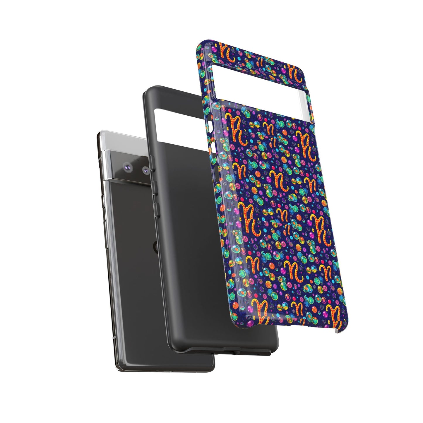 Tough Cases, Aquarius, Zodiac, Bubble Pattern