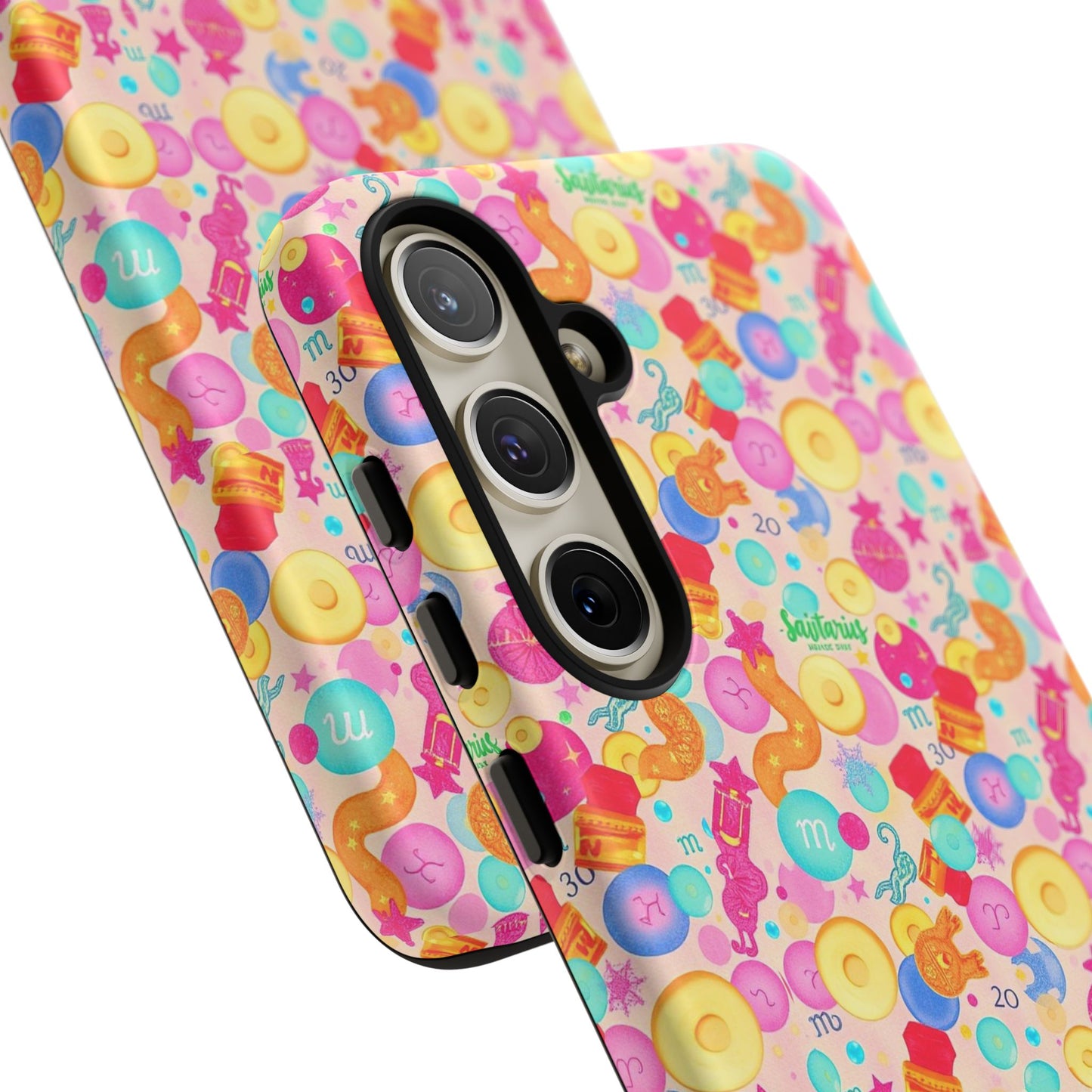 Tough Cases, Sagittarius, Zodiac v2, Bubble Pattern