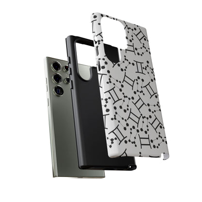 Tough Cases with the Gemini Zodiac sign for iPhone, Samsung Galaxy, and Google Pixel devices