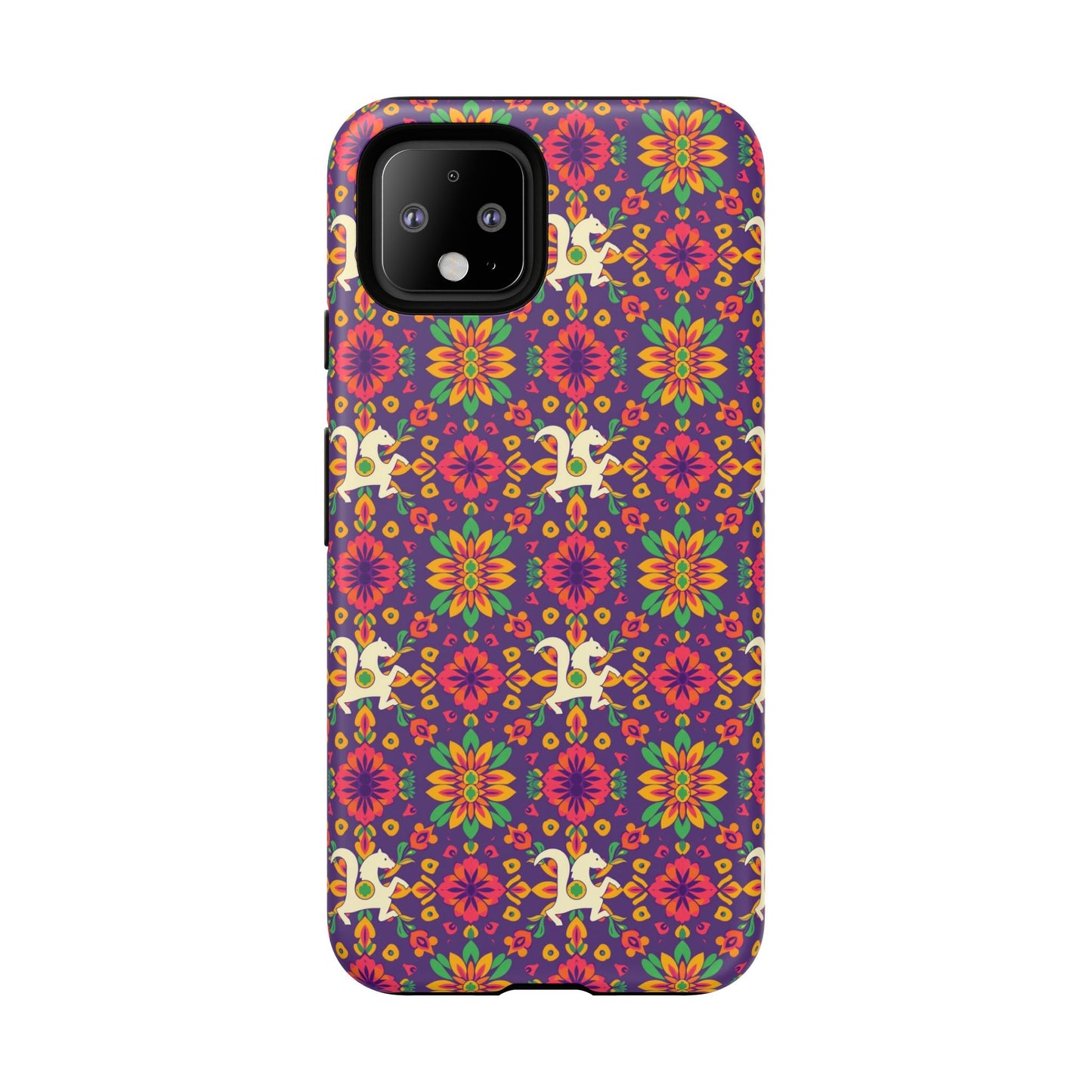 Tough Cases, Aquarius, Zodiac v1, Flower Pattern