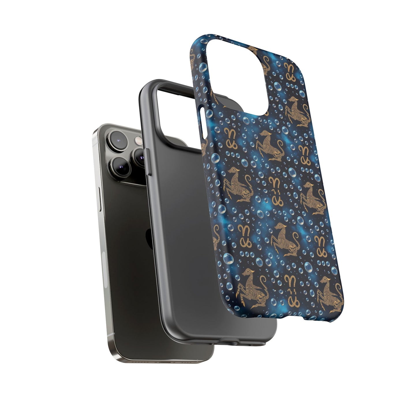 Tough Cases, Capricorn, Zodiac, Bubble Pattern