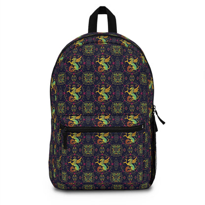 Backpack, Virgo, Zodiac v2, Metal Pattern