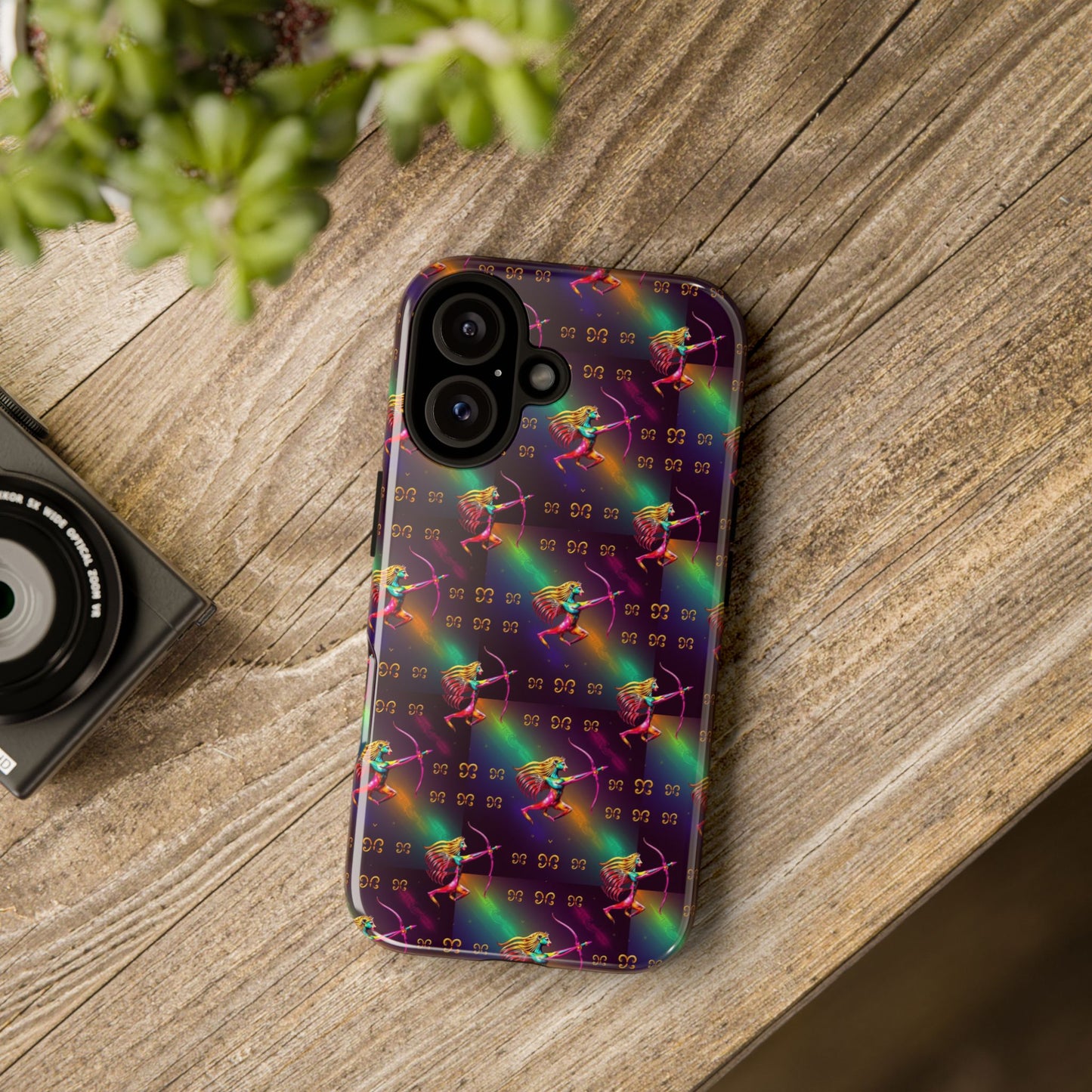 Tough Cases, Sagittarius, Zodiac v1, Metal Pattern