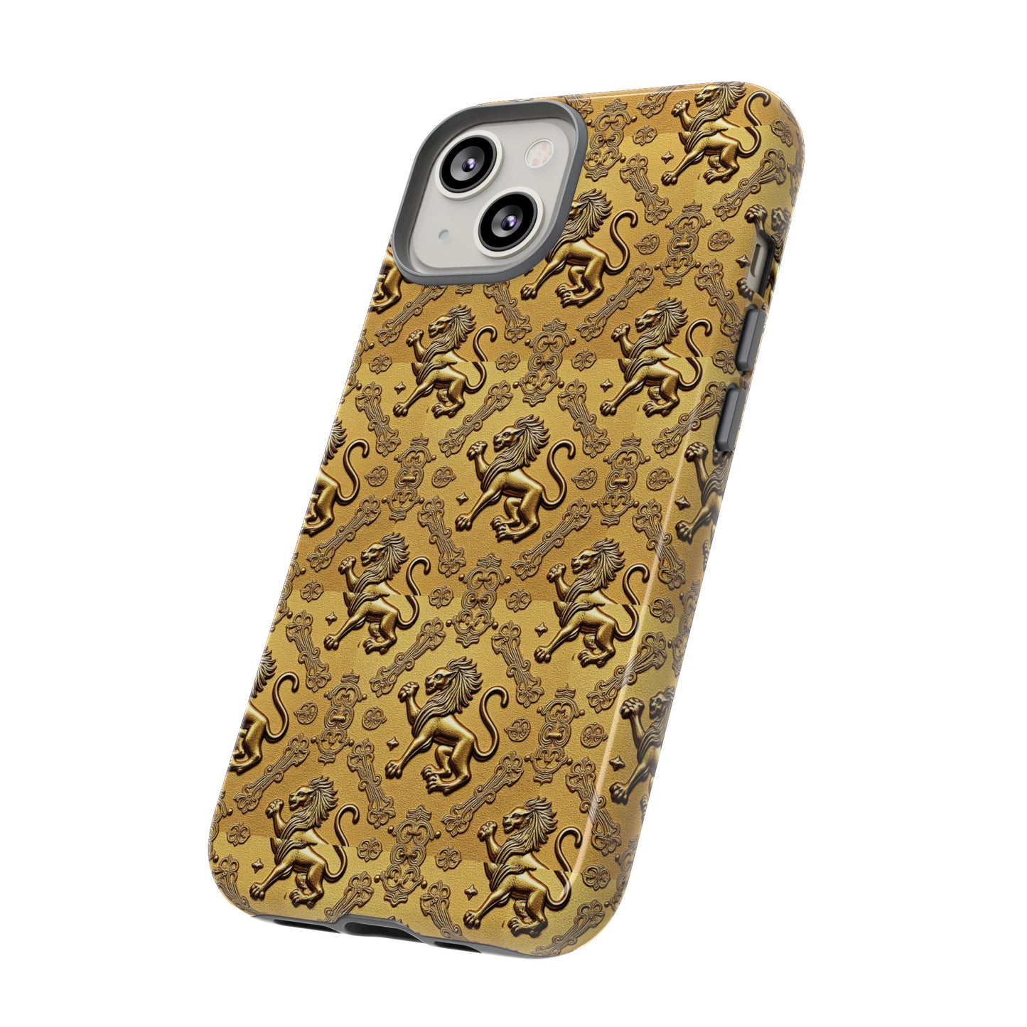 Tough Cases, Leo, Zodiac, Metal Pattern