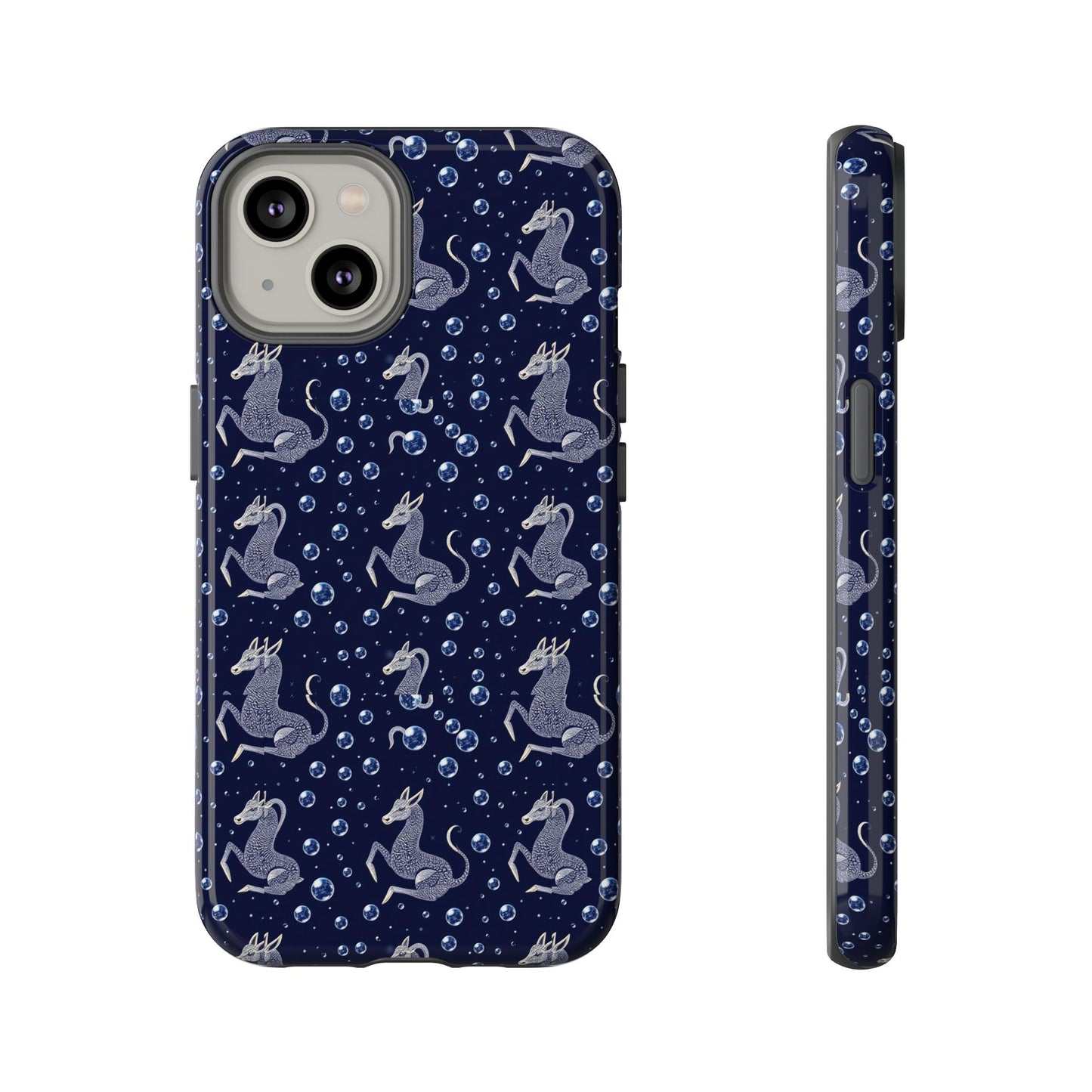 Tough Cases, Capricorn, Zodiac v2, Bubble Pattern