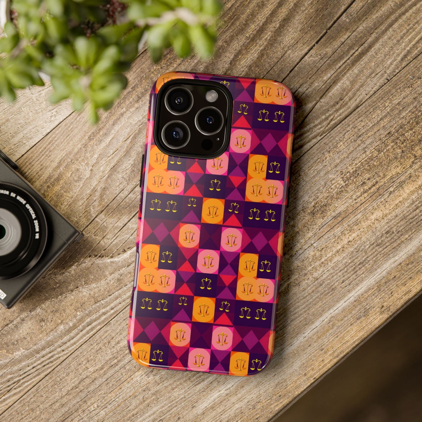 Tough Cases, Libra, Zodiac v1, Shape Pattern