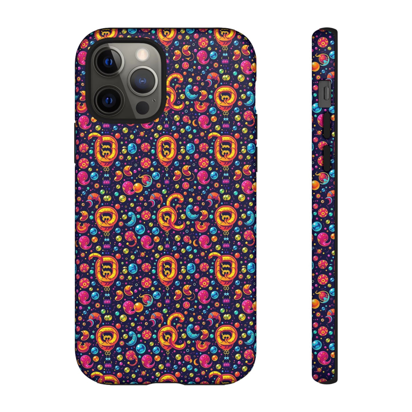 Tough Cases, Aquarius, Zodiac v1, Bubble Pattern