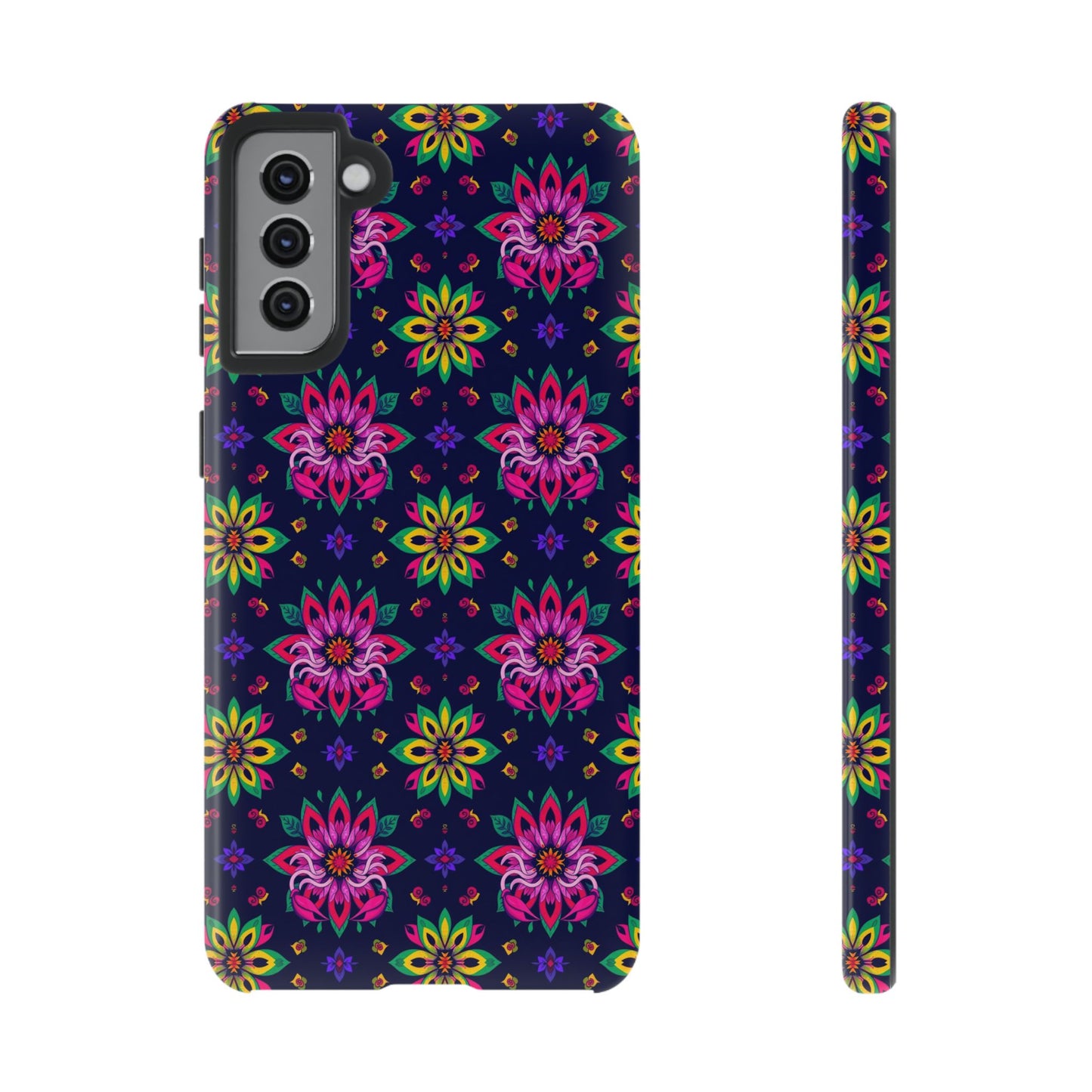 Tough Cases, Scorpio, Zodiac v4, Flower Pattern