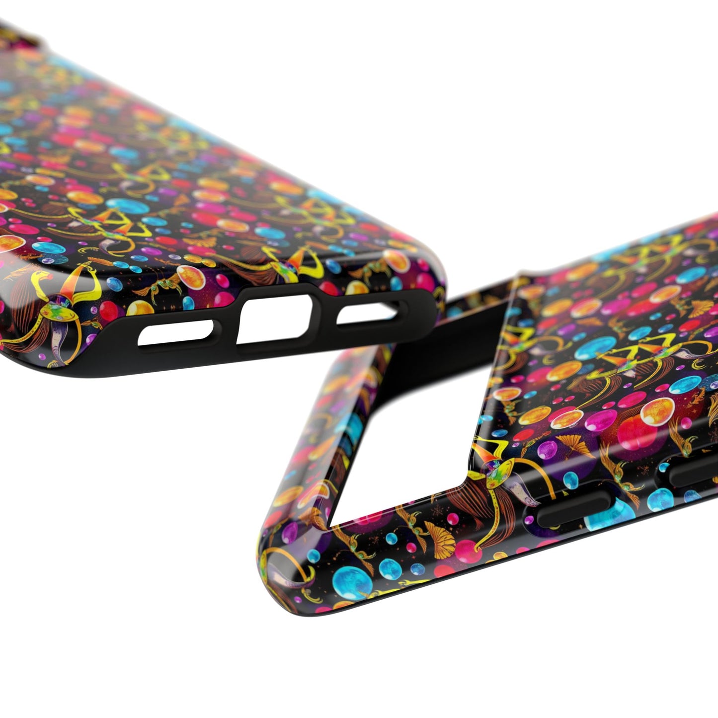 Tough Cases, Sagittarius, Zodiac v1, Bubble Pattern