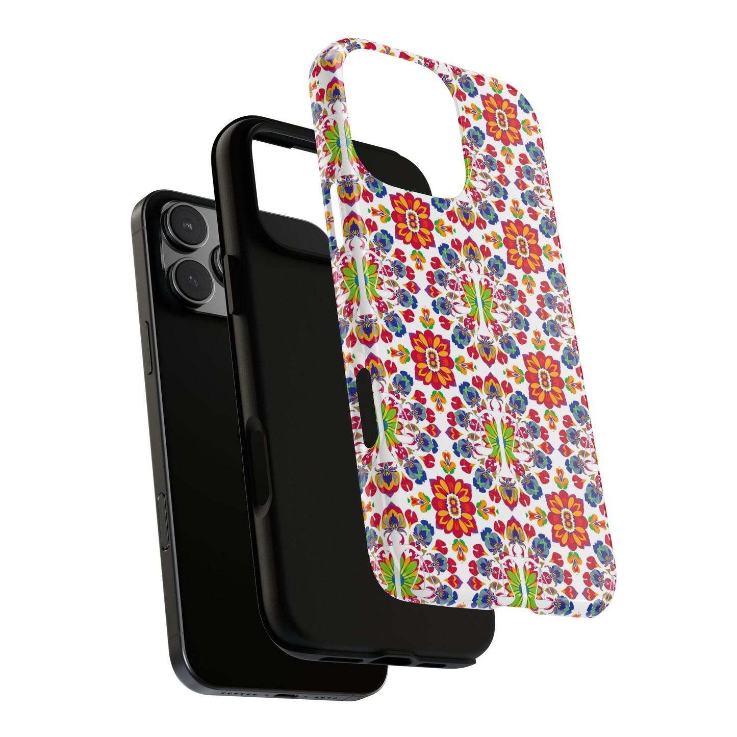 Tough Cases, Libra, Zodiac v1, Flower Pattern